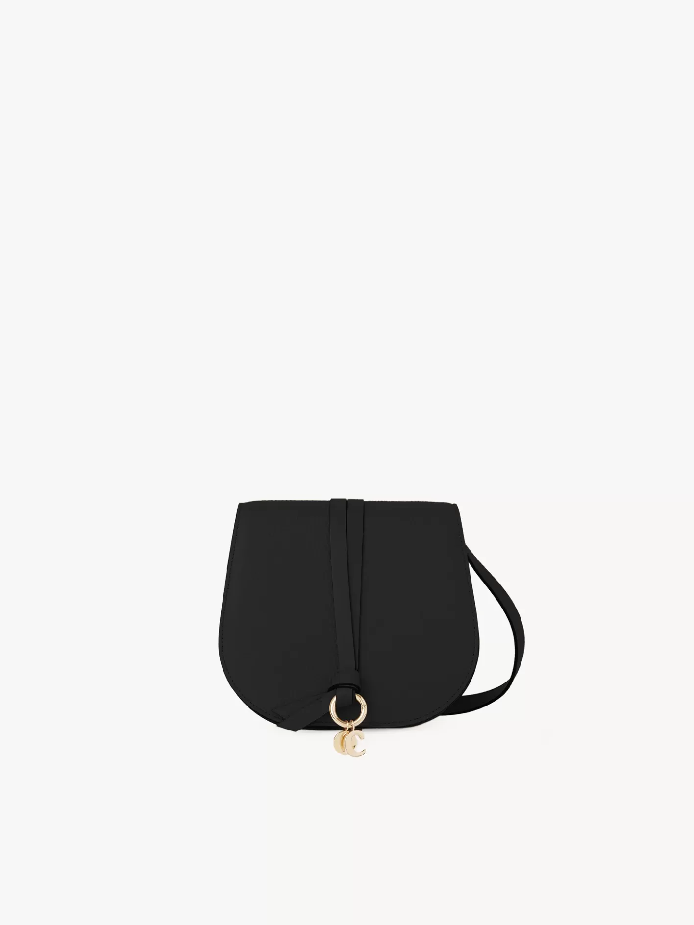 Shop Chloé Alphabet Mini Saddle Bag