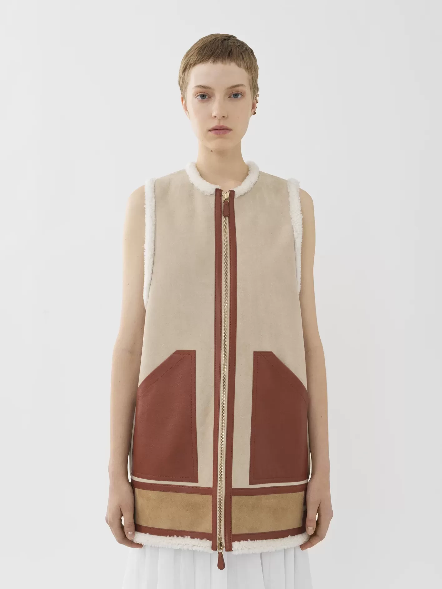 Cheap Chloé Aviator Gilet