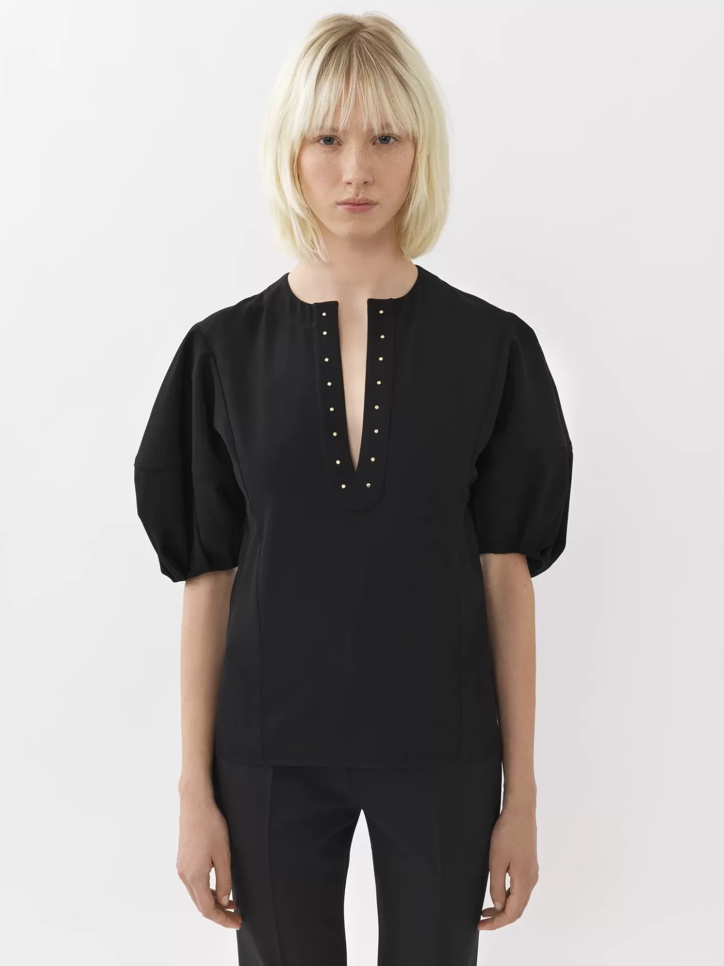 Sale Chloé Balloon-Sleeve Top