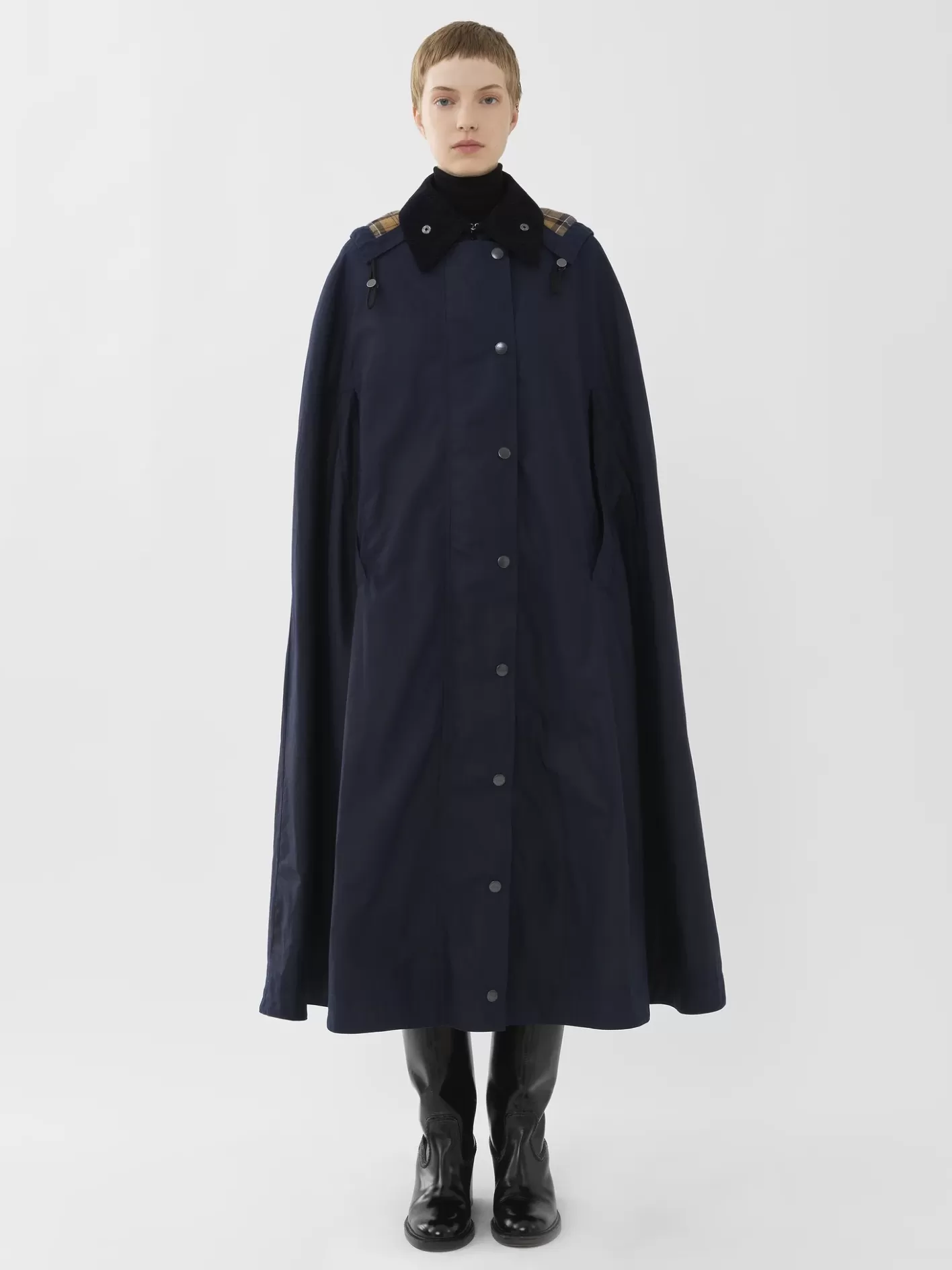 Shop Chloé Barbour For Chloe "Hadrien" Long Cape