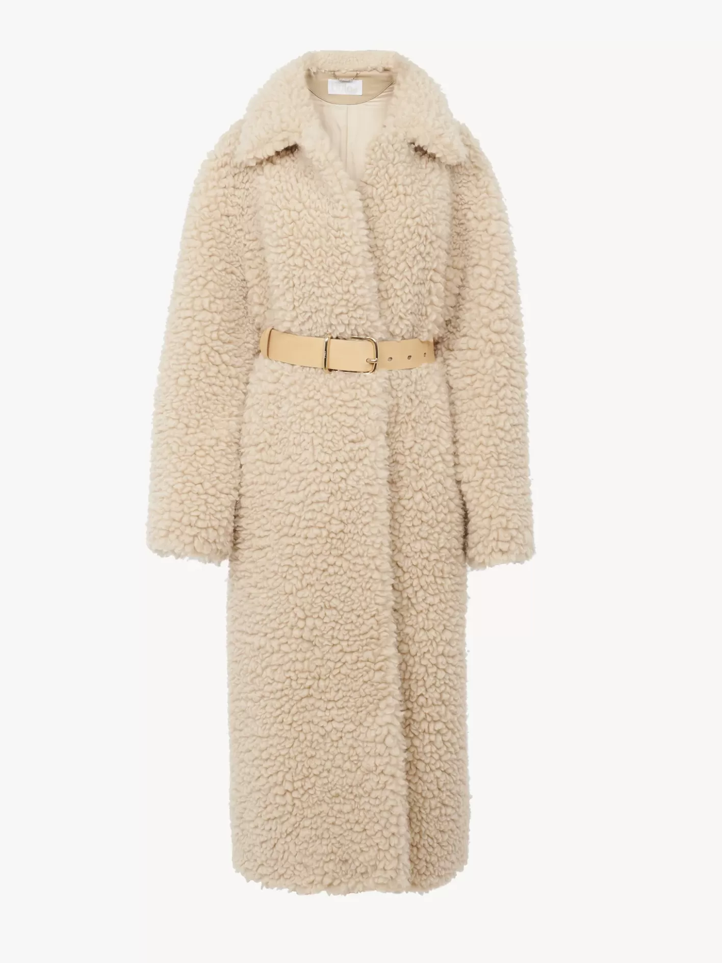 Sale Chloé Belted Cocoon Coat