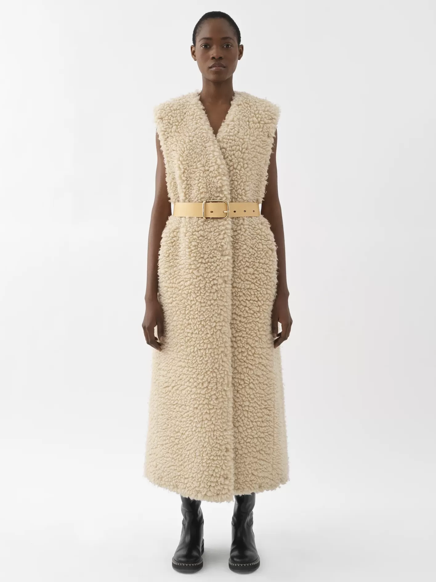 Clearance Chloé Belted Cocoon Gilet