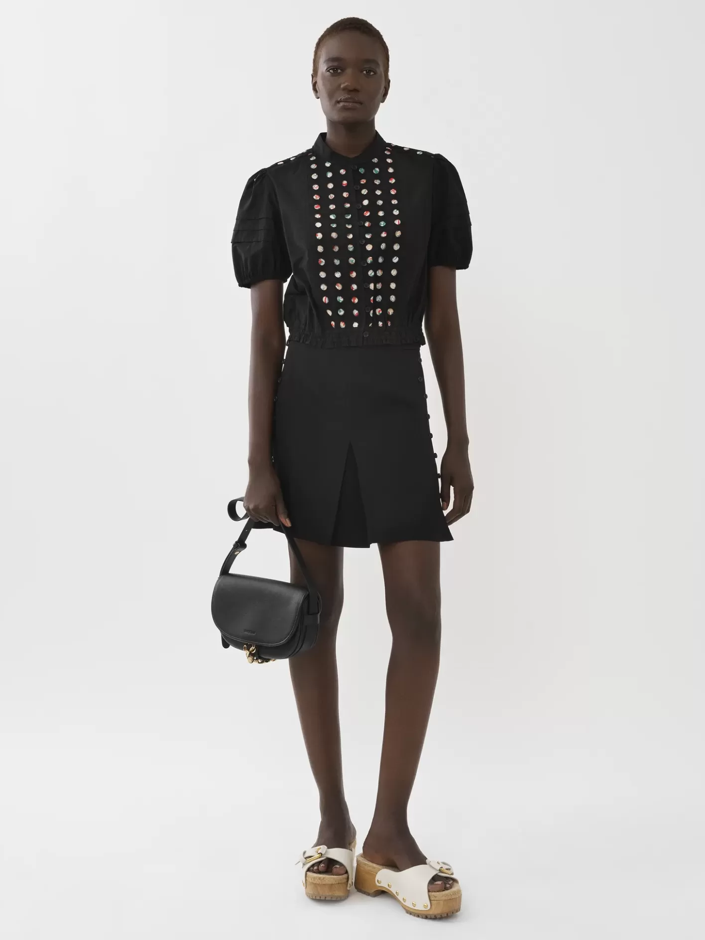 Flash Sale Chloé Button-Detailed Mini Skirt