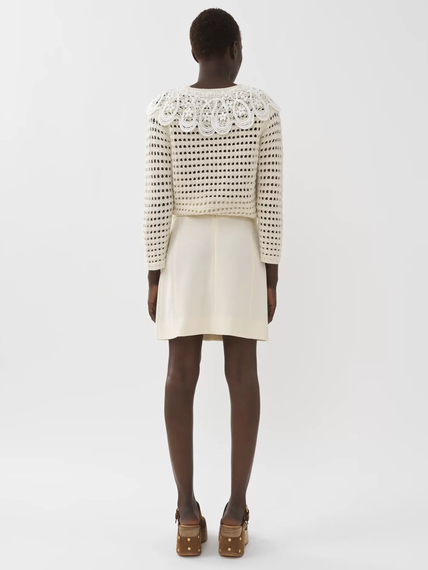 Shop Chloé Button-Detailed Mini Skirt