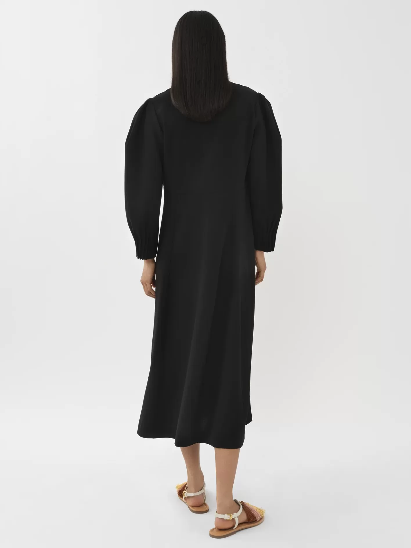 Online Chloé Button-Down Midi Dress