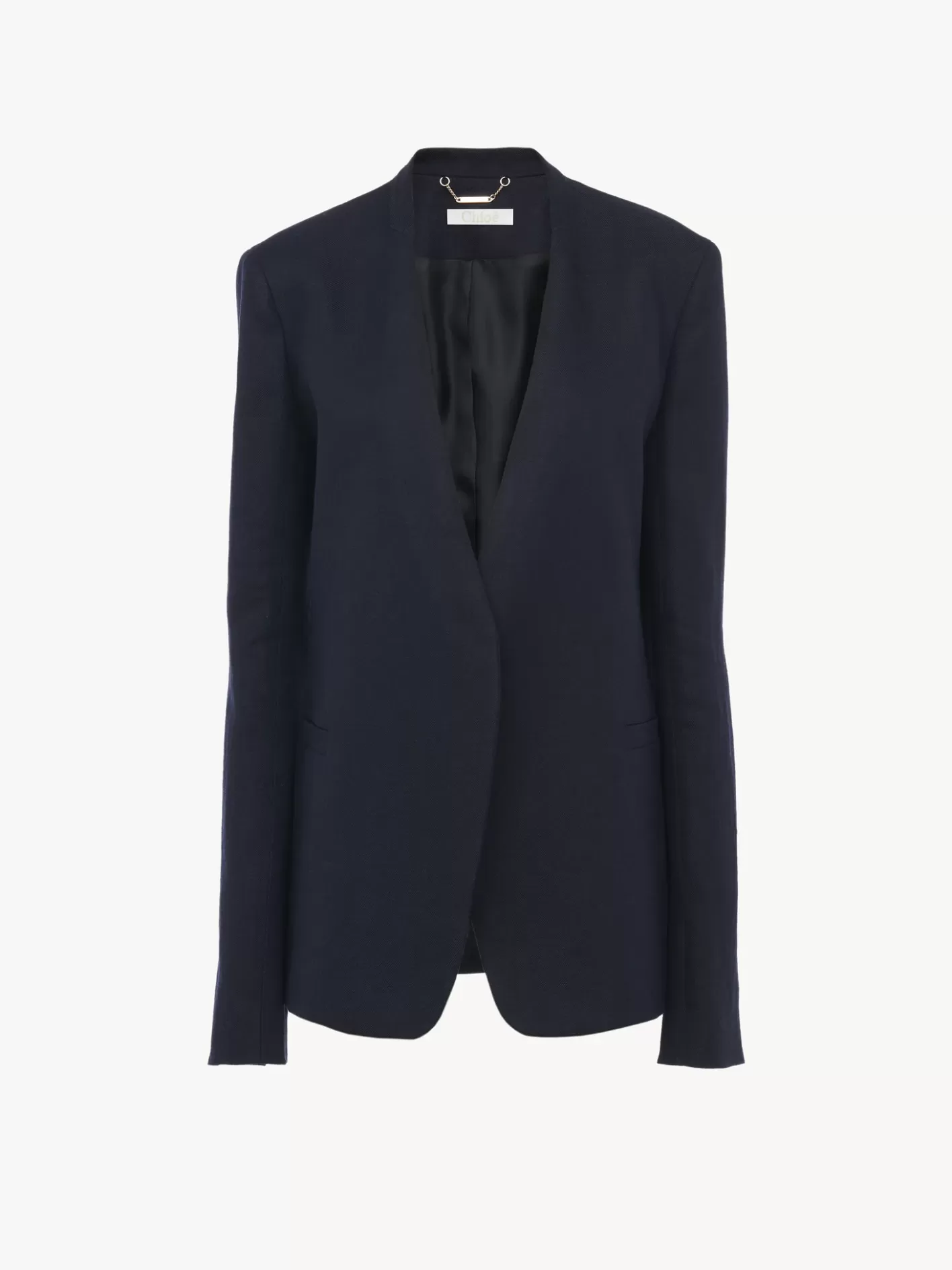 Sale Chloé Buttonless Tailored Jacket