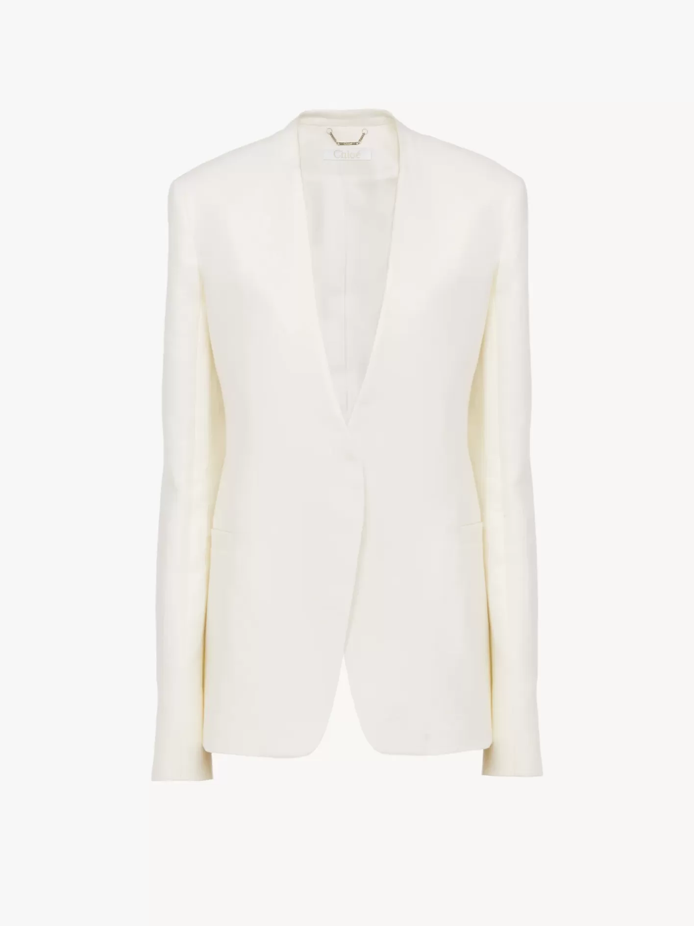 Cheap Chloé Buttonless Tailored Jacket