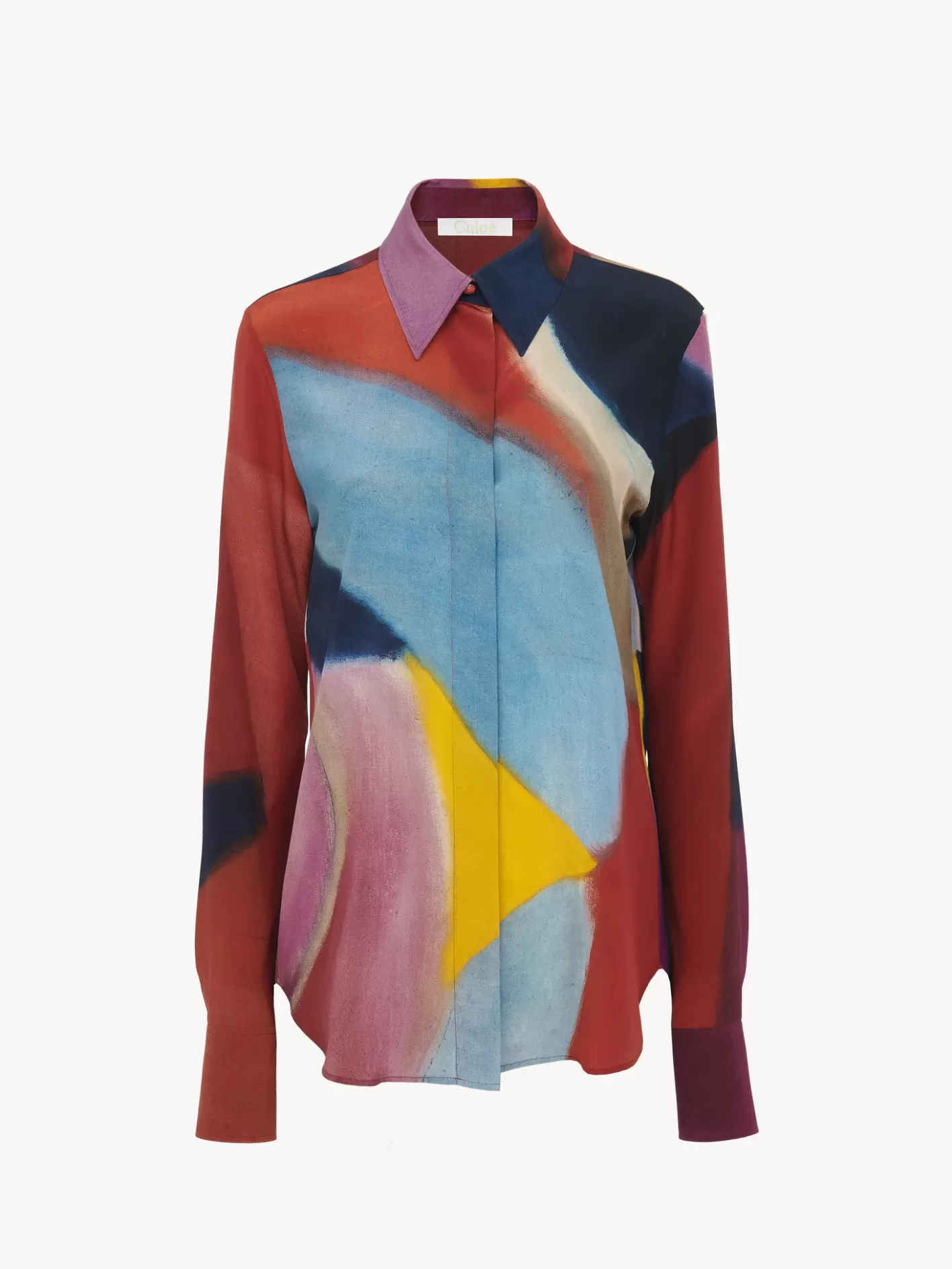 Store Chloé Caroline Denervaud For Chloe Printed Blouse