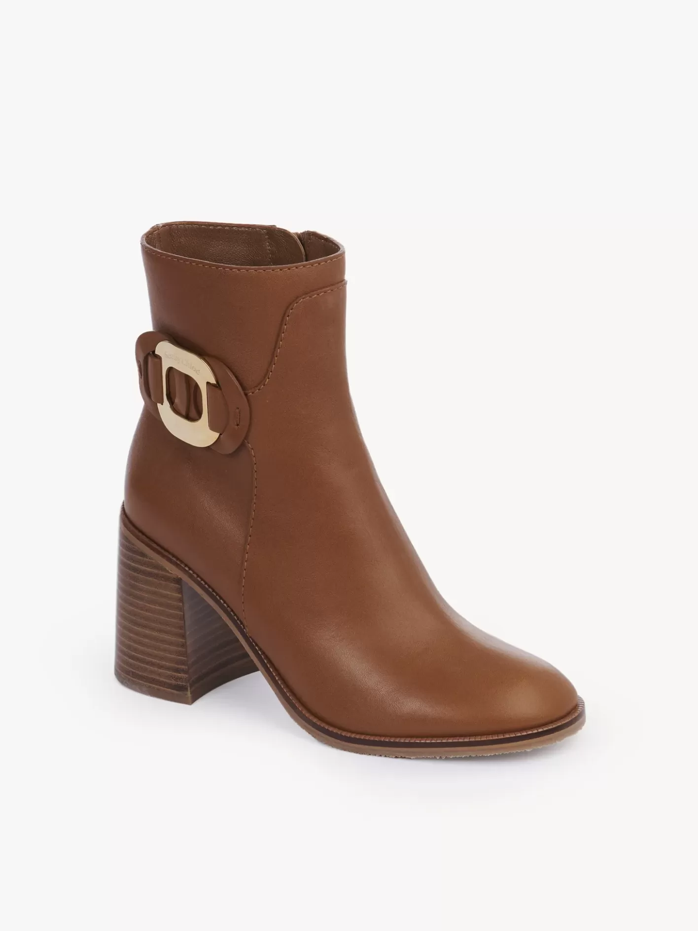 Shop Chloé Chany Heeled Ankle Boot