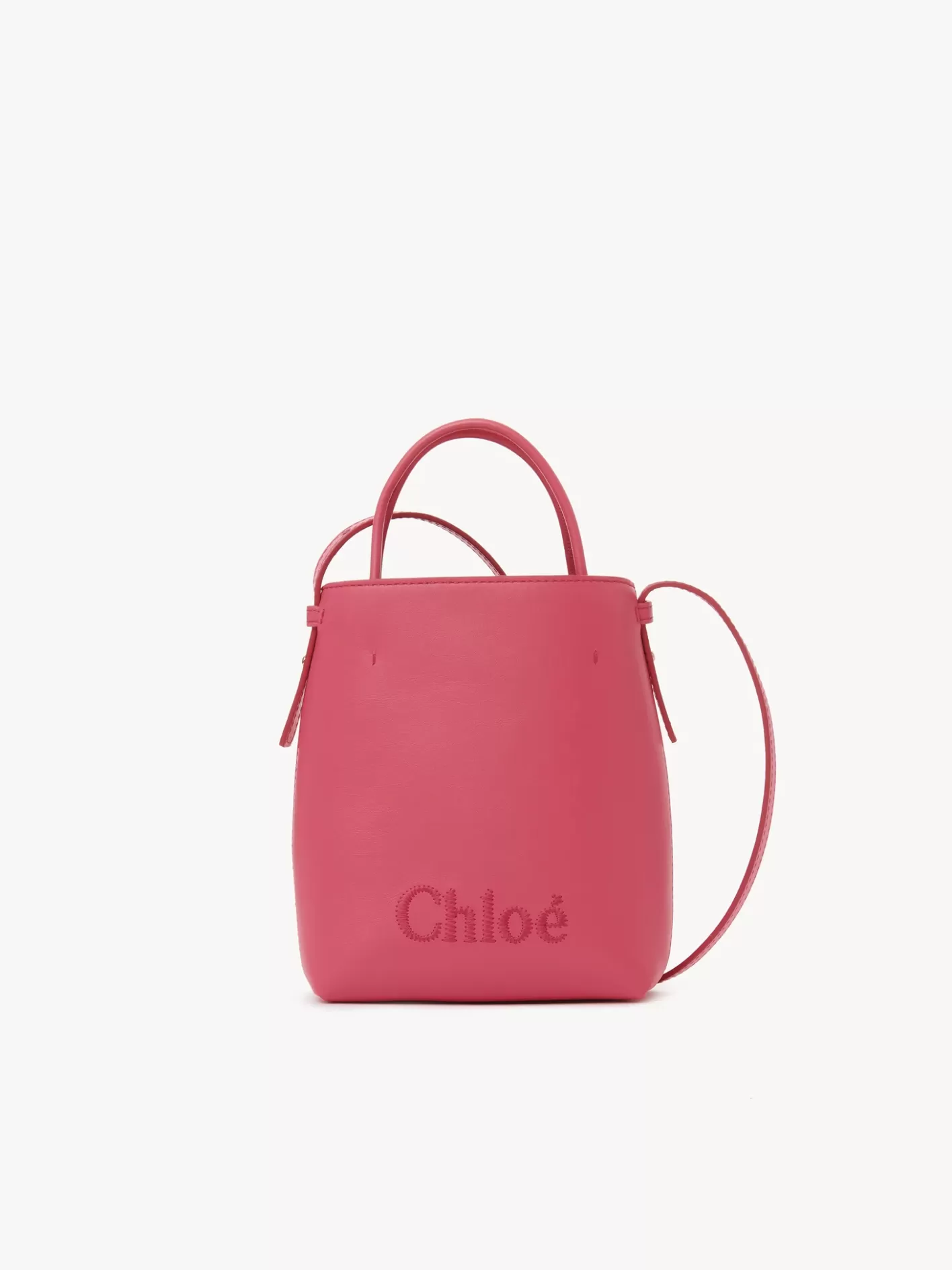 Shop Chloé Chloe Sense Micro Tote Bag