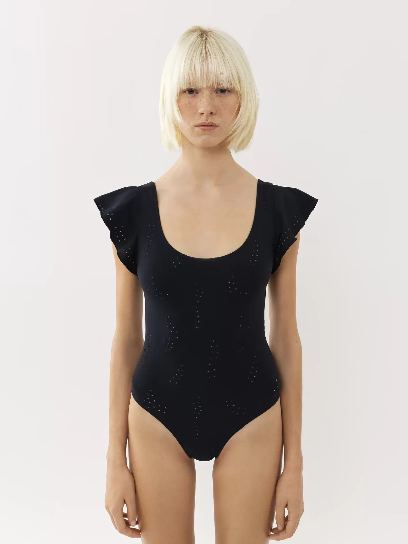 Outlet Chloé Chloe X Eres Philippine Wing-Sleeve Swimsuit