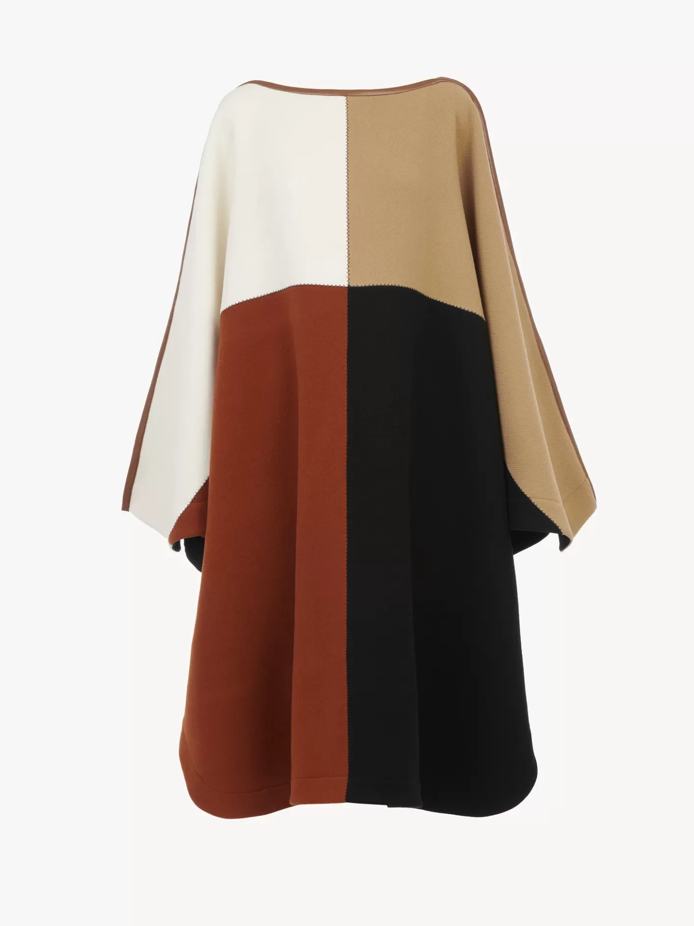 Hot Chloé Colour-Block Poncho