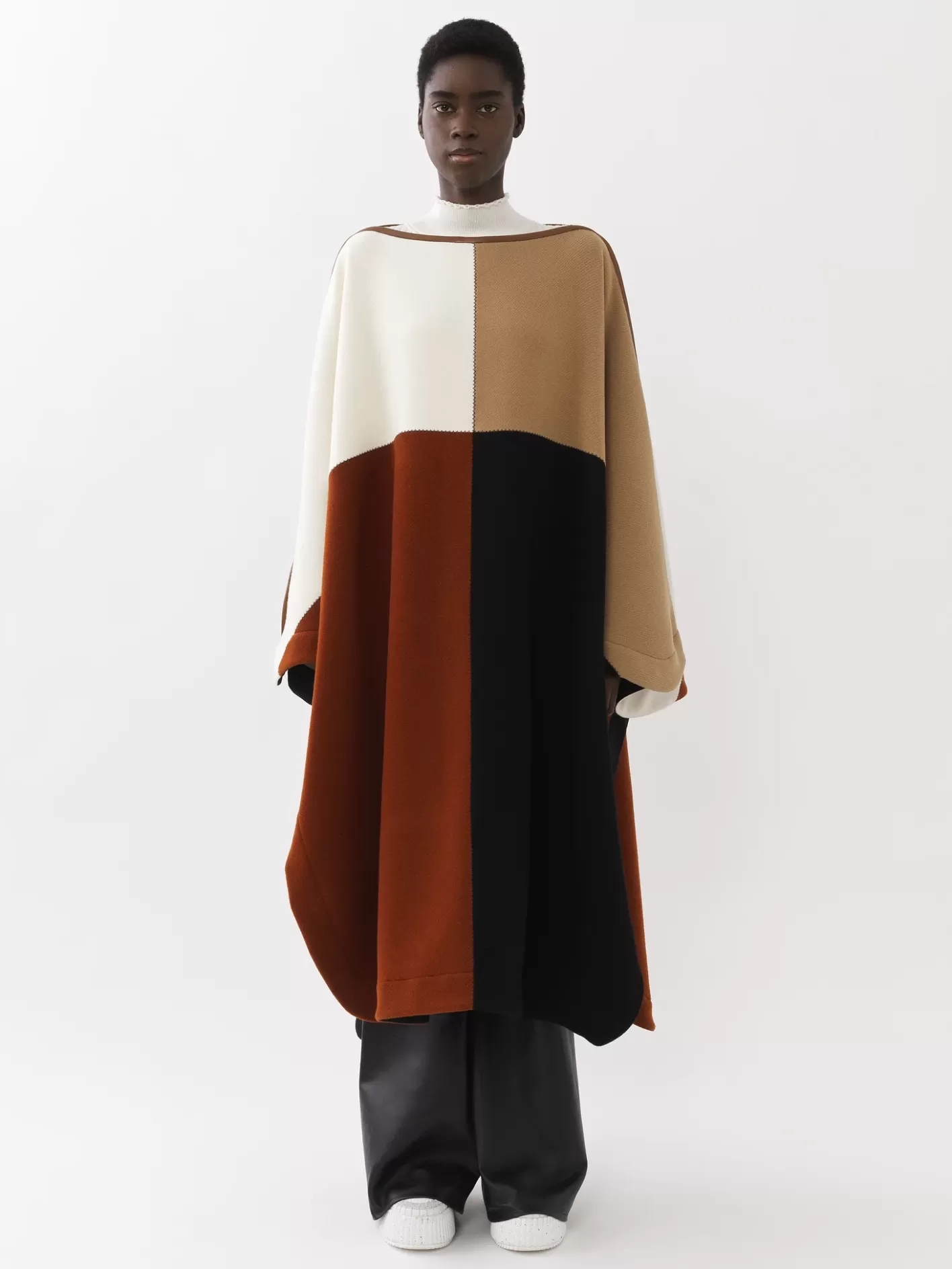 Hot Chloé Colour-Block Poncho