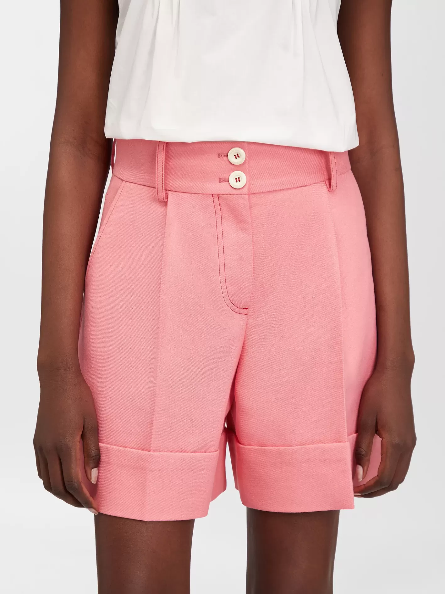 Sale Chloé Cuffed Bermuda Shorts