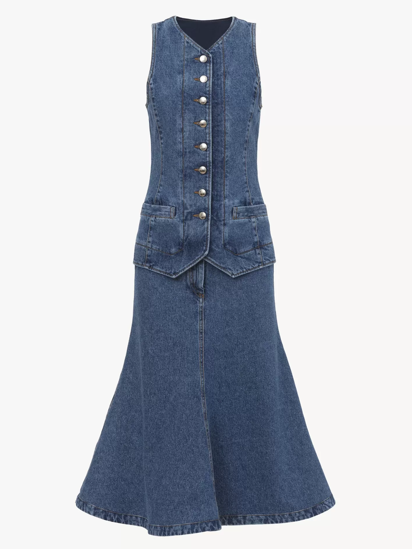 Discount Chloé Denim Mid-Length Dress