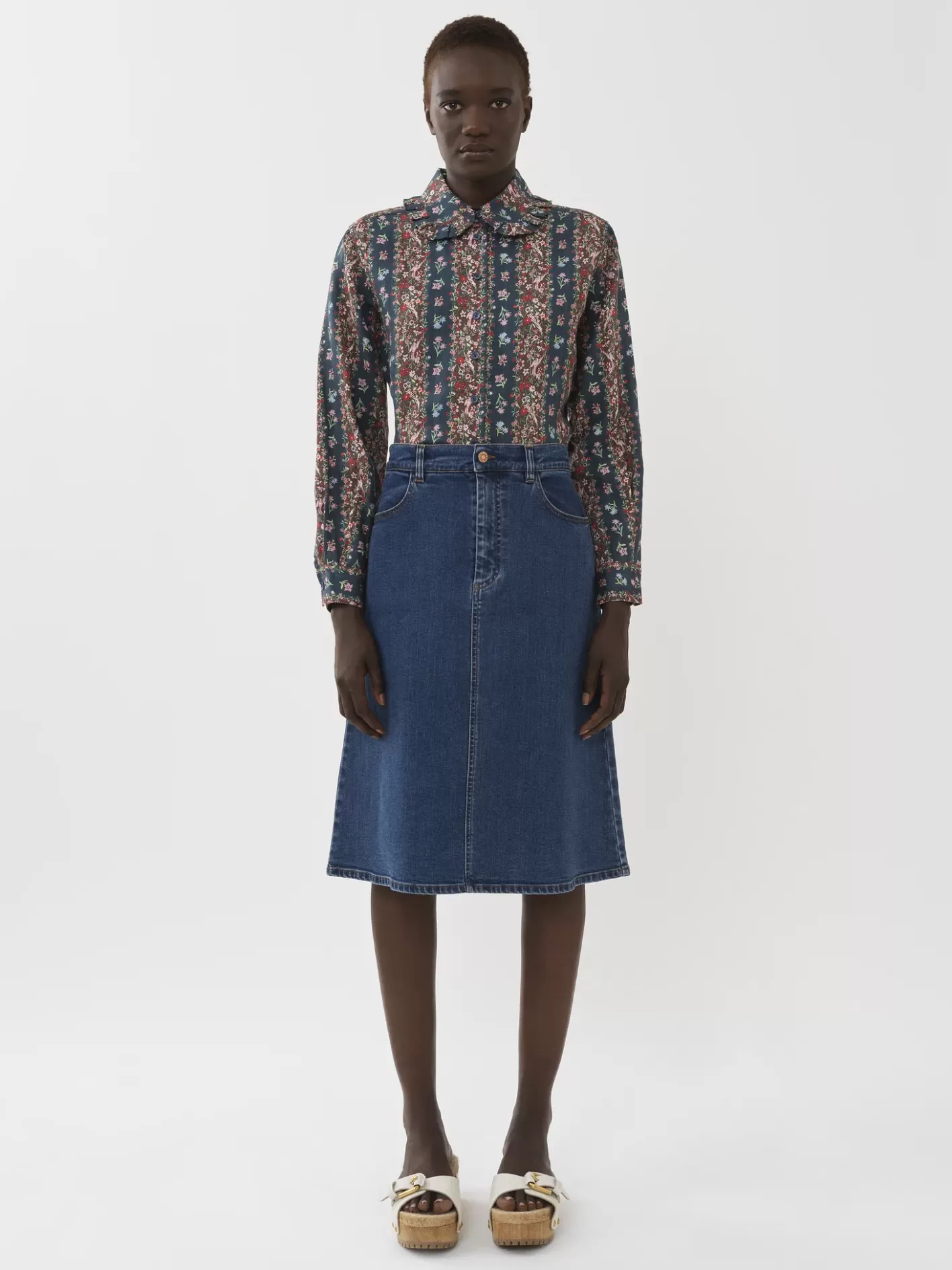 Hot Chloé Denim Skirt