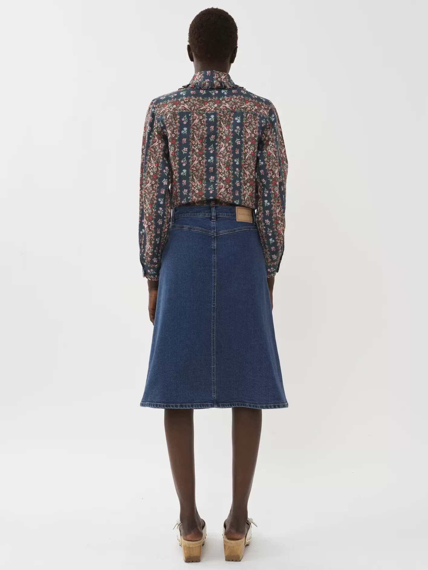 Hot Chloé Denim Skirt