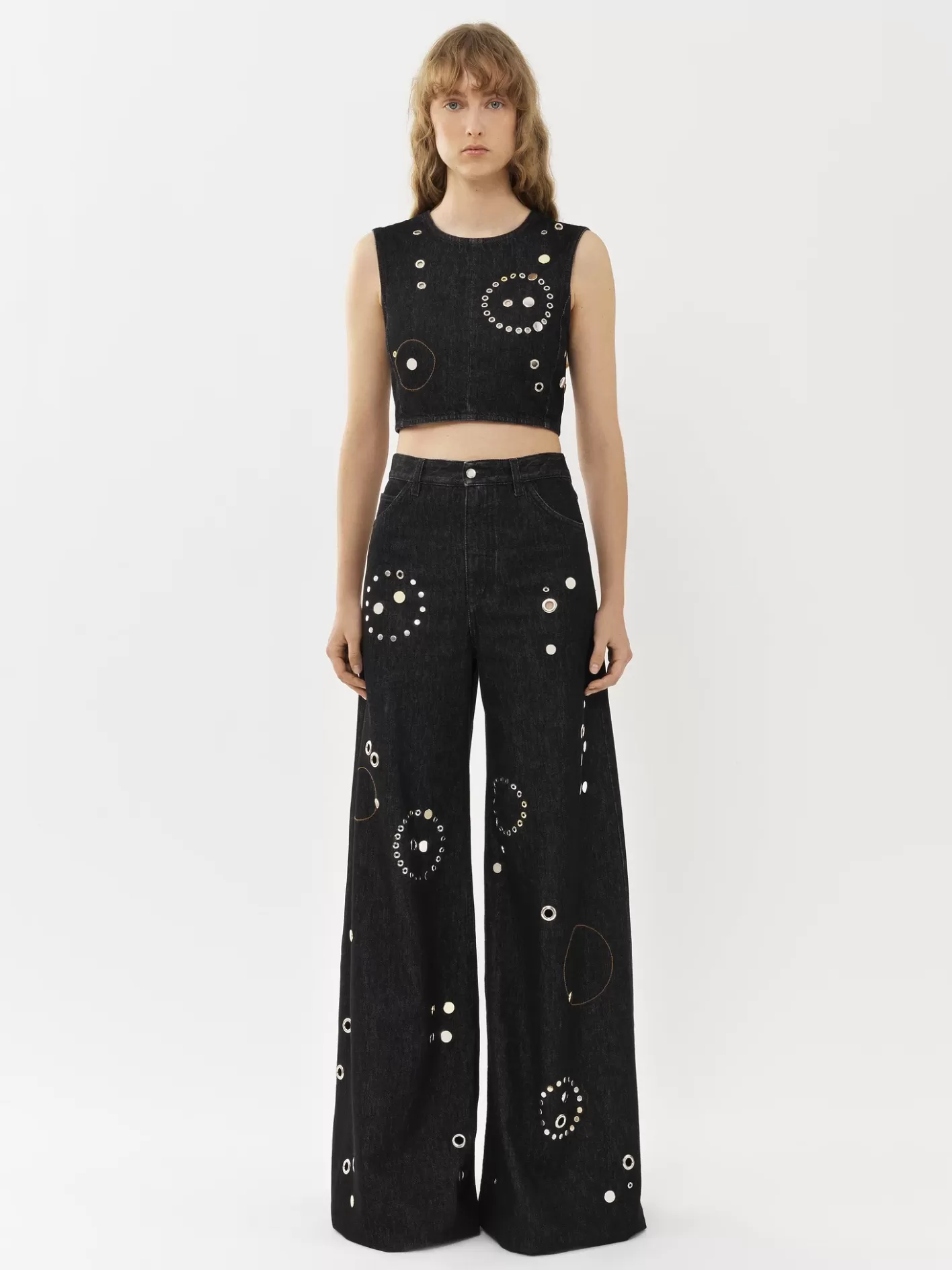 Fashion Chloé Embellished Rave Jeans