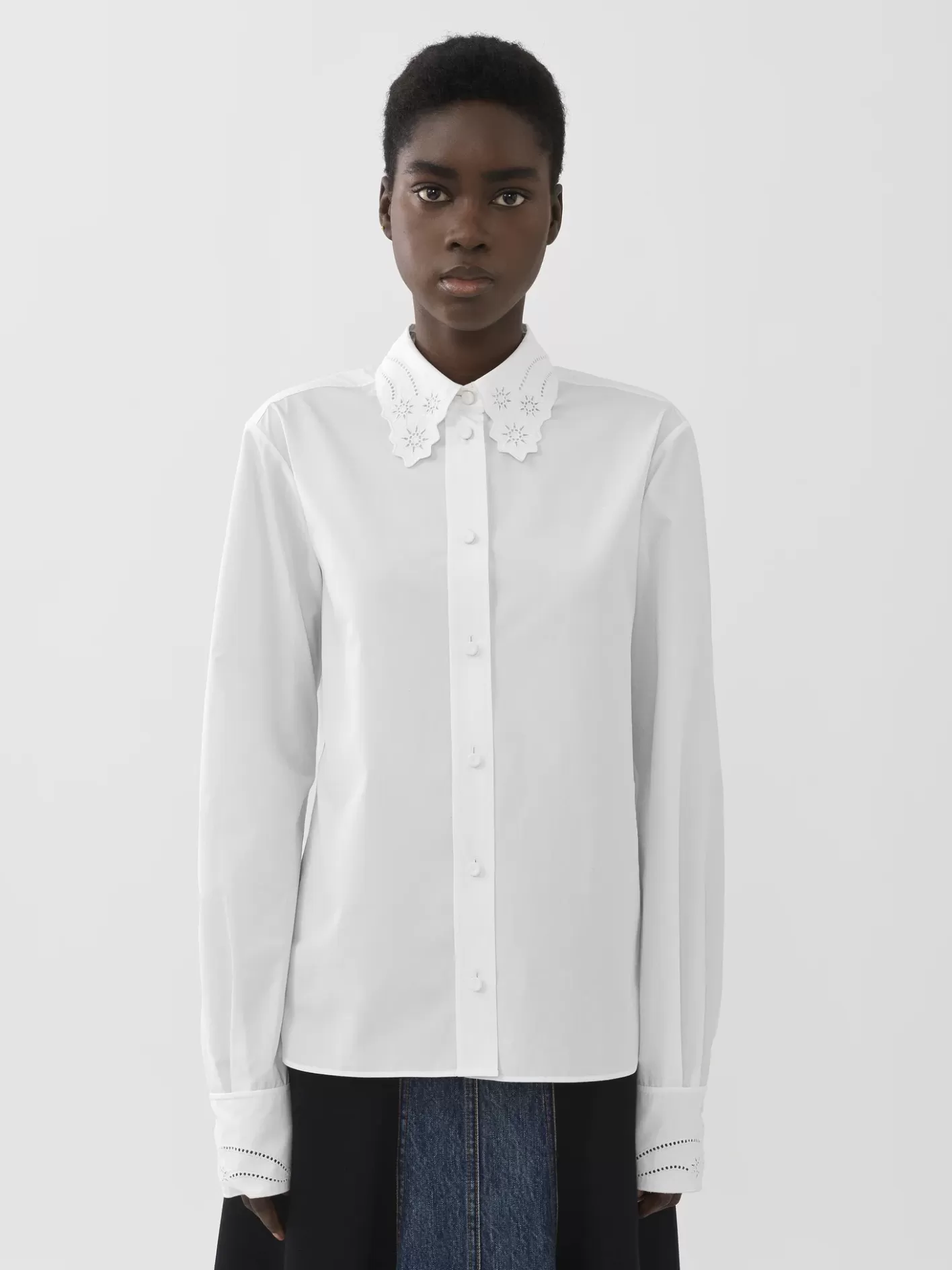 Cheap Chloé Embroidered Shirt