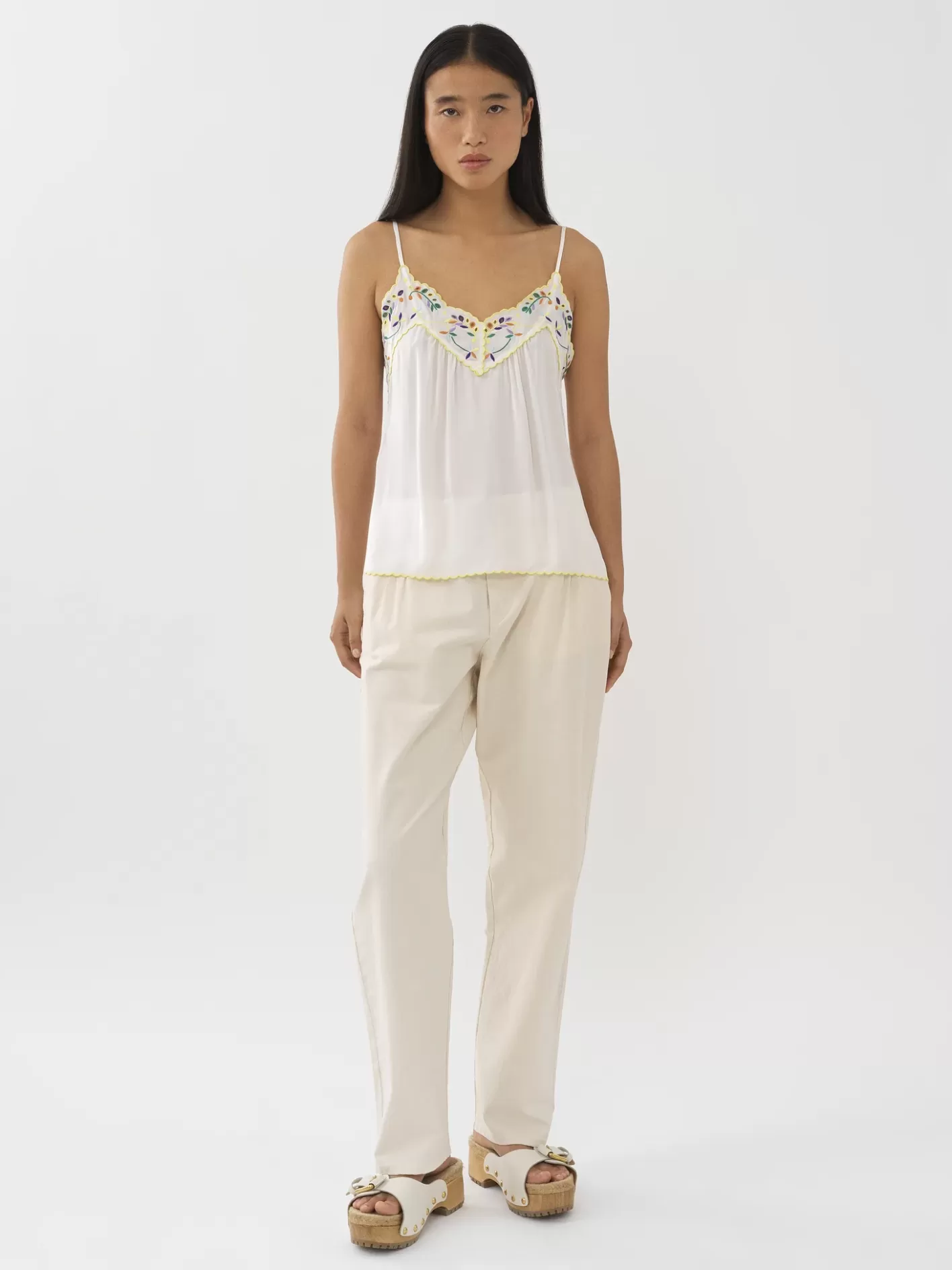 Cheap Chloé Embroidered Slip Top