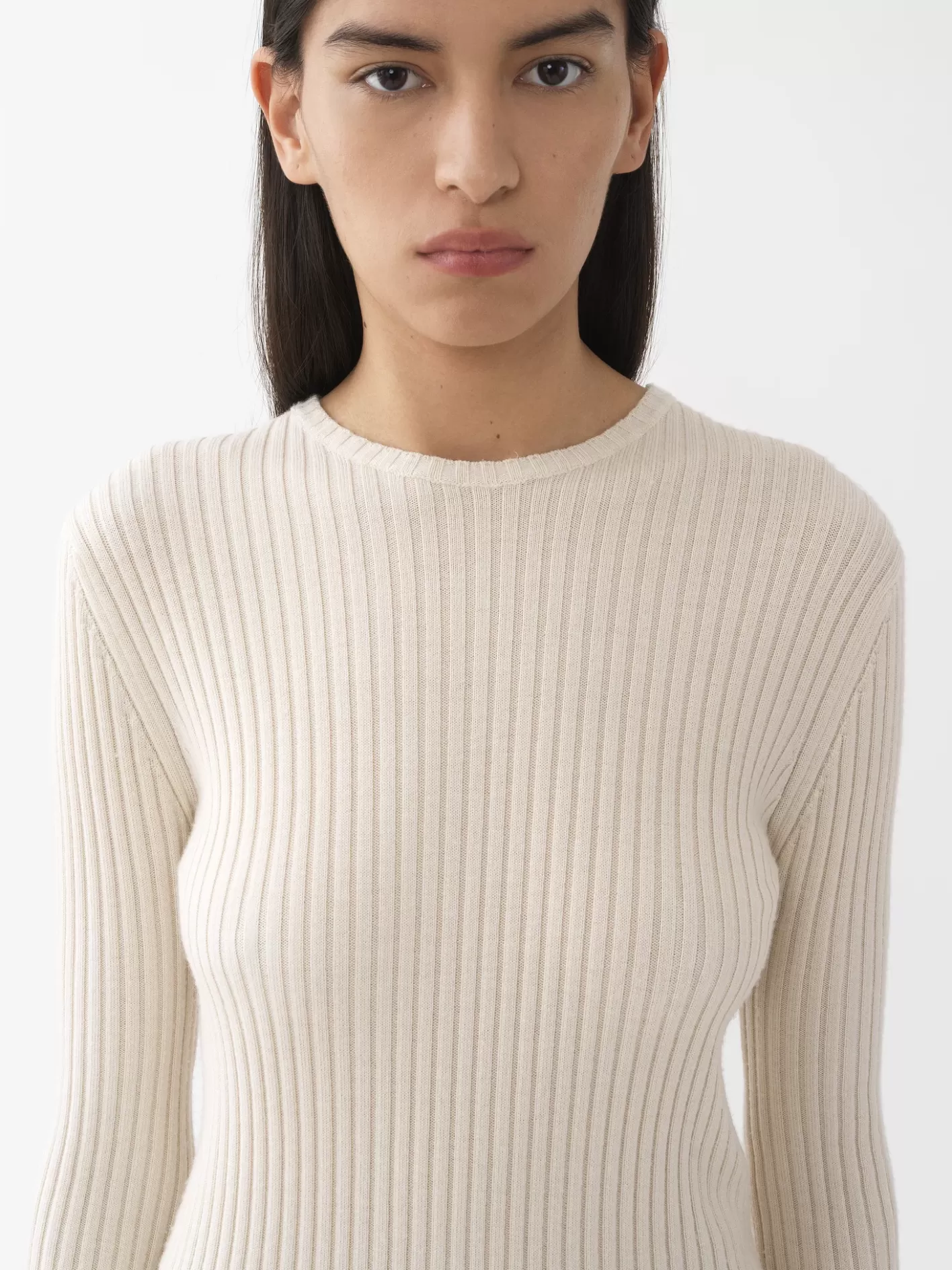 Online Chloé Fitted Ribbed Jumper