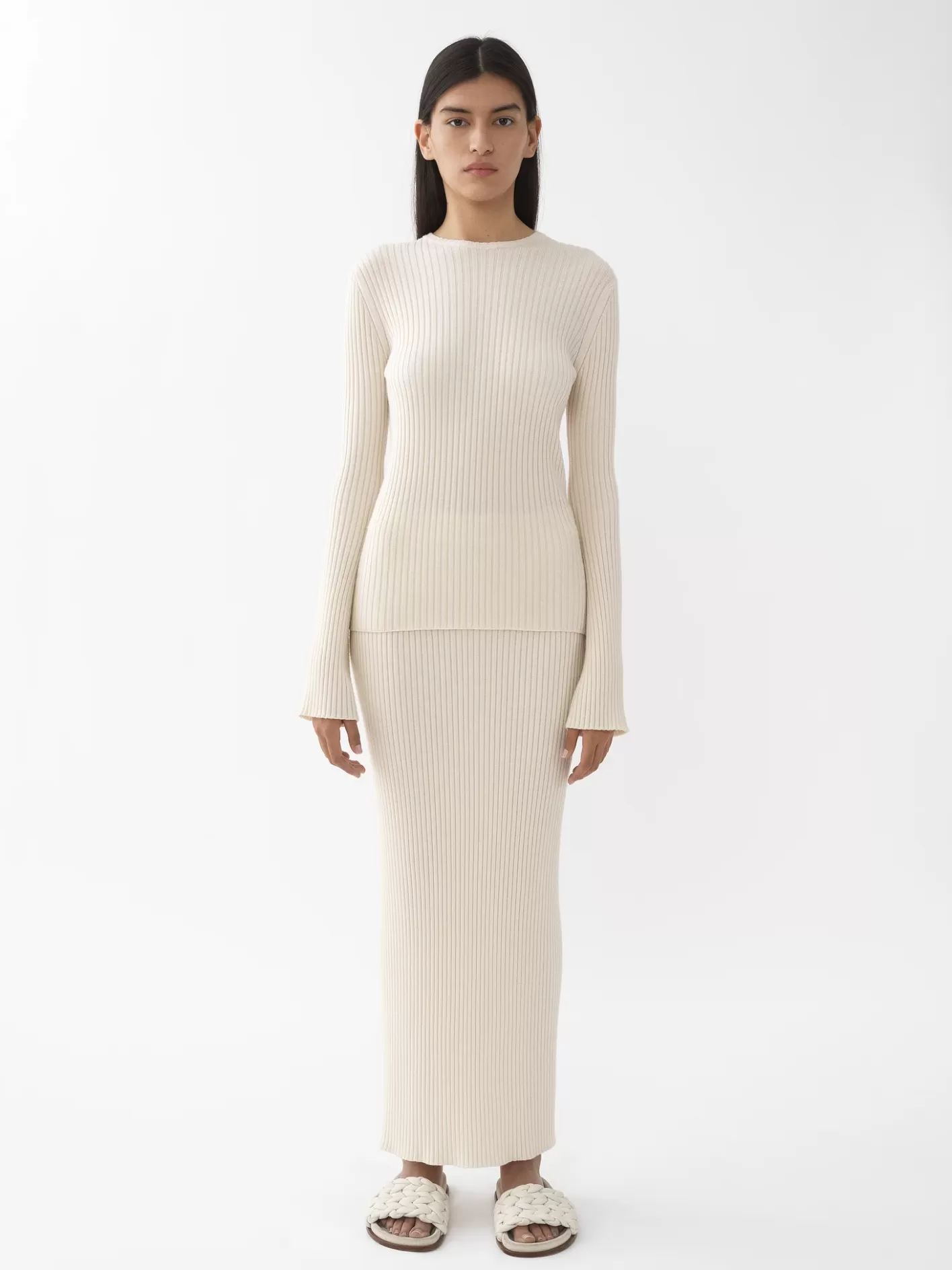 Online Chloé Fitted Ribbed Jumper