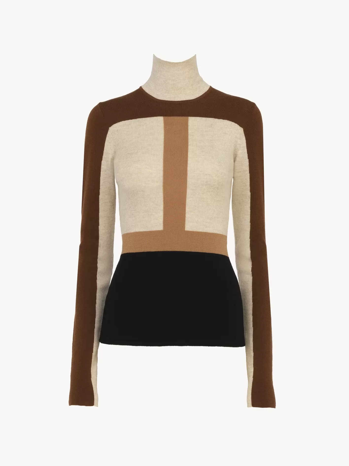 Online Chloé Fitted Turtleneck Jumper