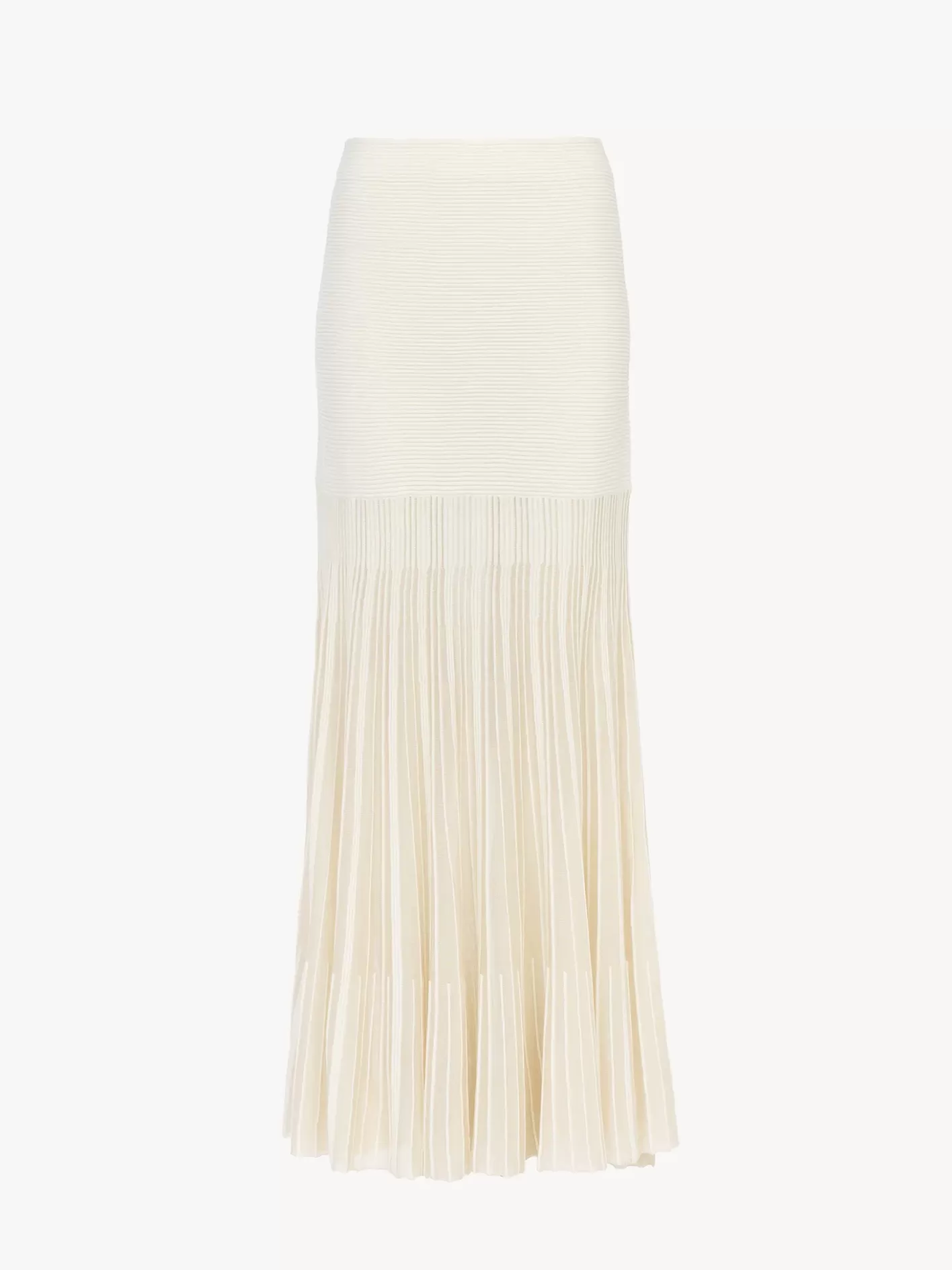 New Chloé Flared Long Skirt