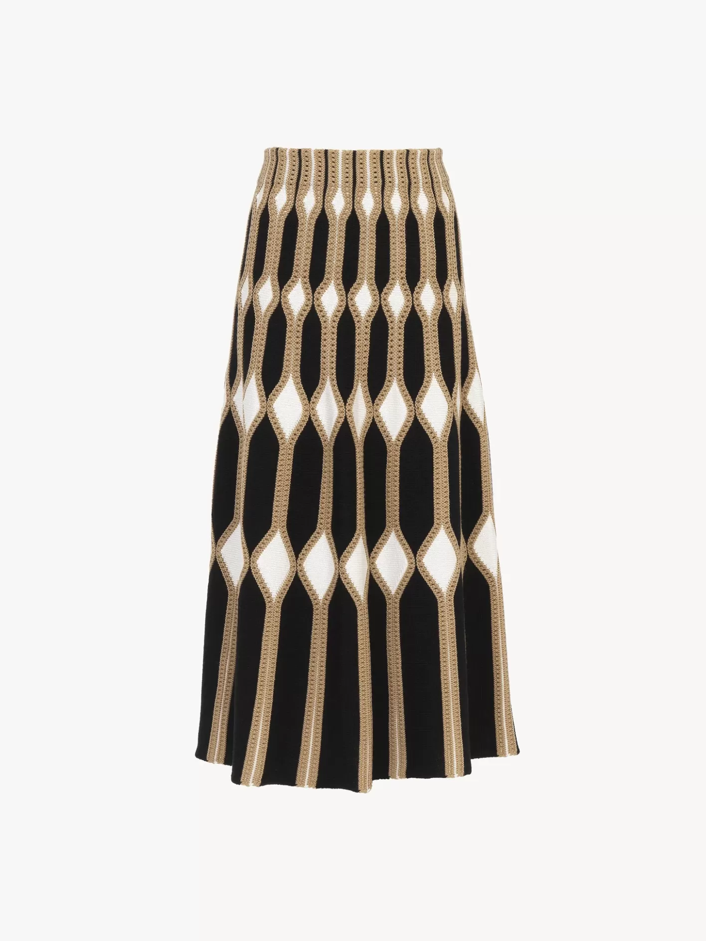 Clearance Chloé Flared Midi Skirt