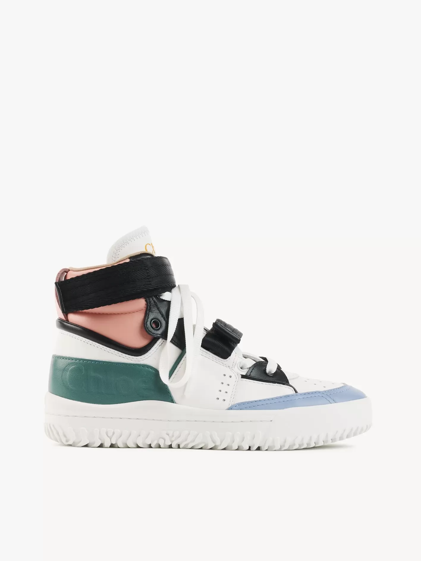 Shop Chloé Franckie High-Top Sneaker