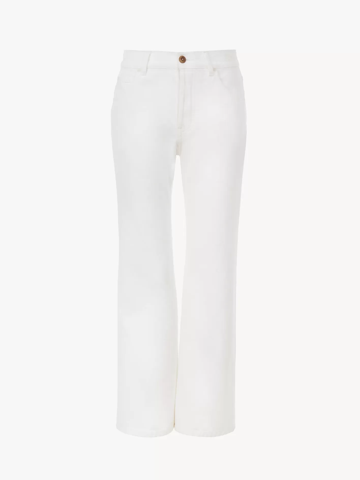 Fashion Chloé Fuego Cropped Bootcut Jeans