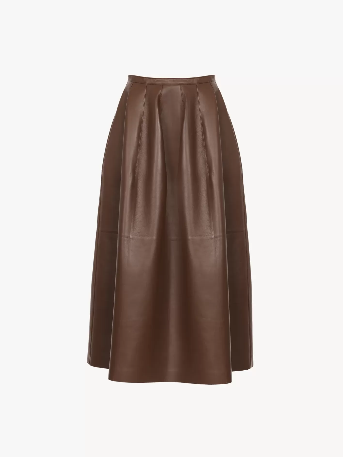 Fashion Chloé Gathered Midi Skirt