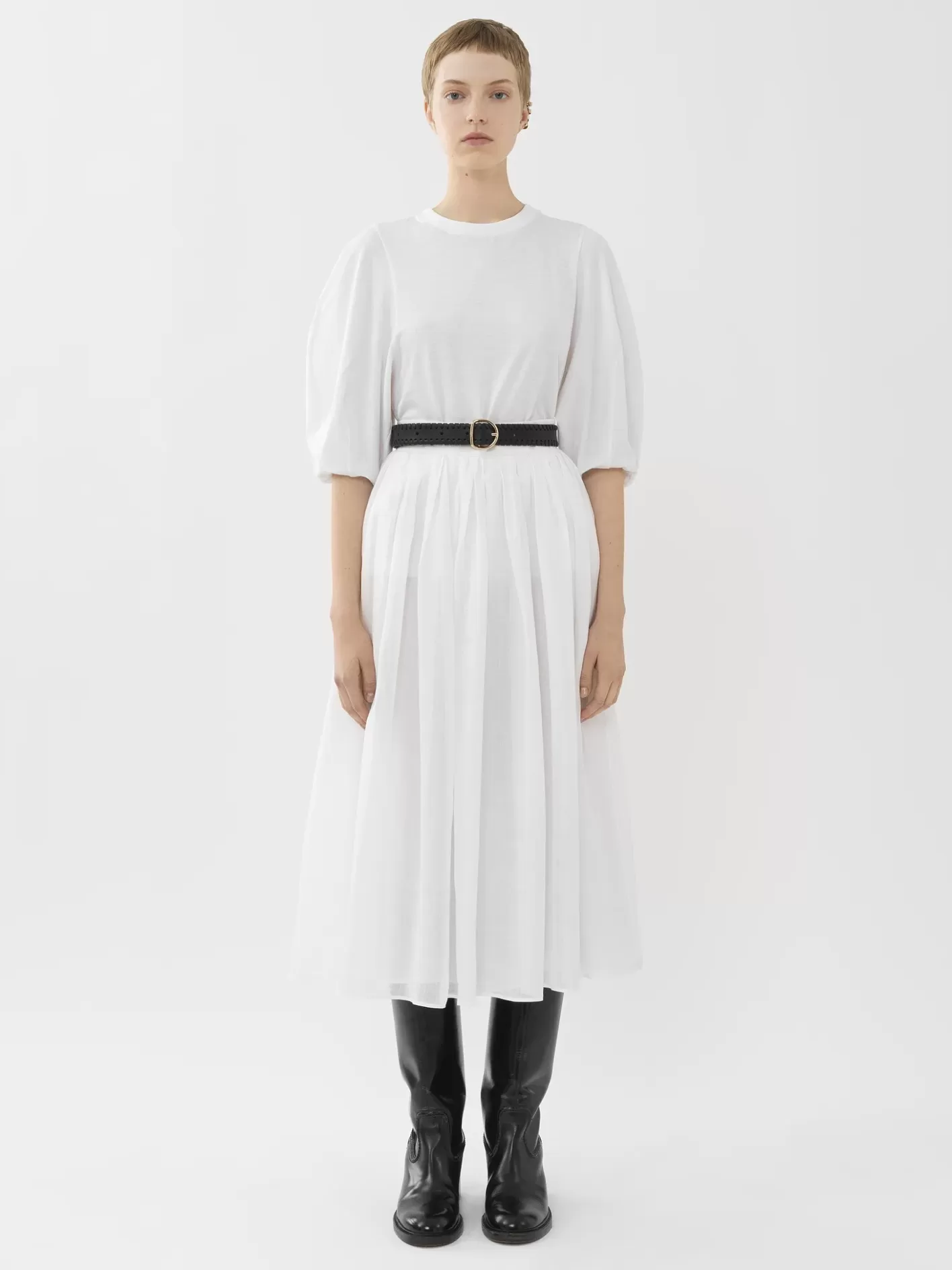 Best Chloé Gathered Midi Skirt