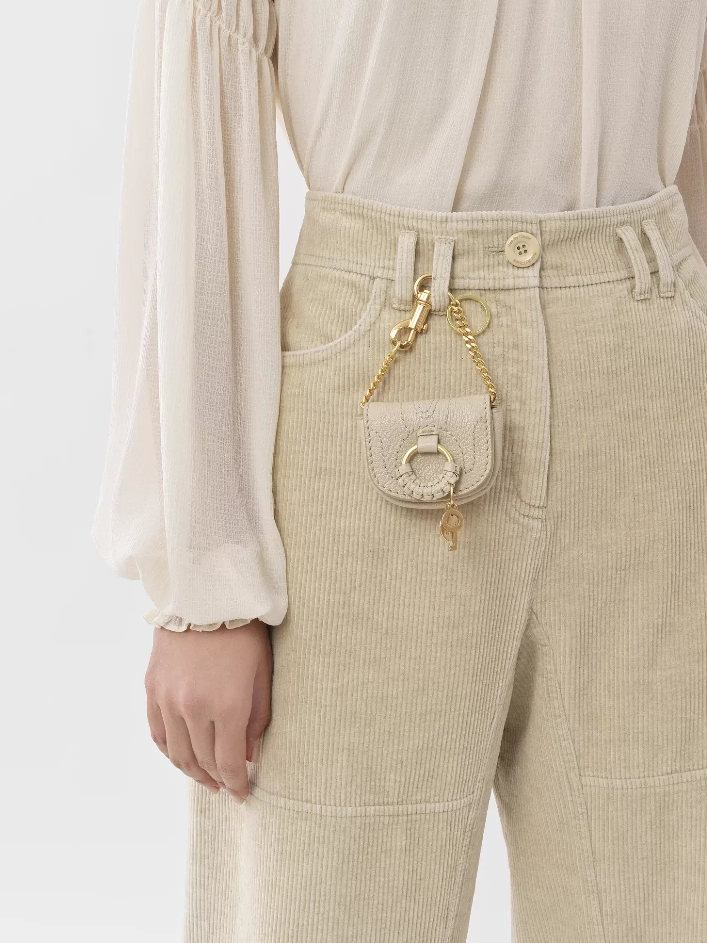 New Chloé Hana Nano Key Ring