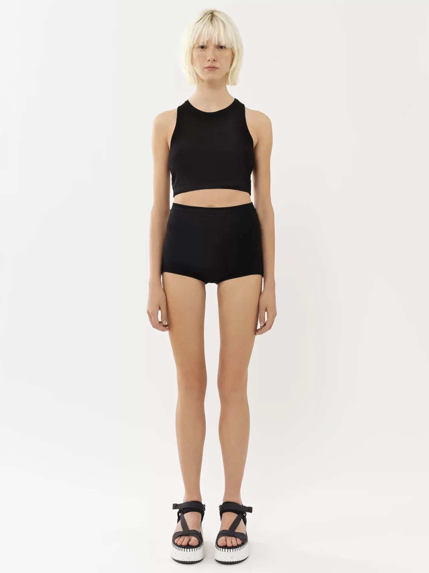 Outlet Chloé High-Waisted Mini Shorts