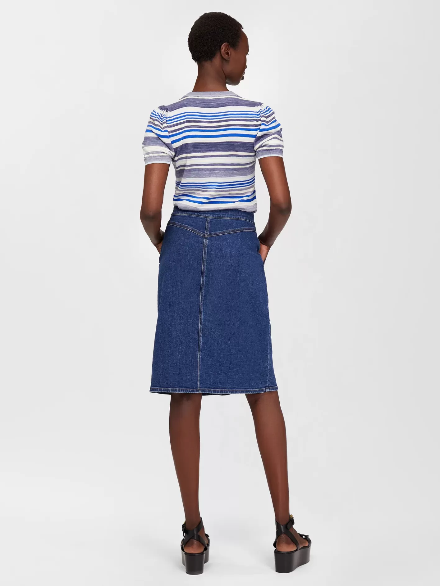 Cheap Chloé Knee-Length Denim Skirt