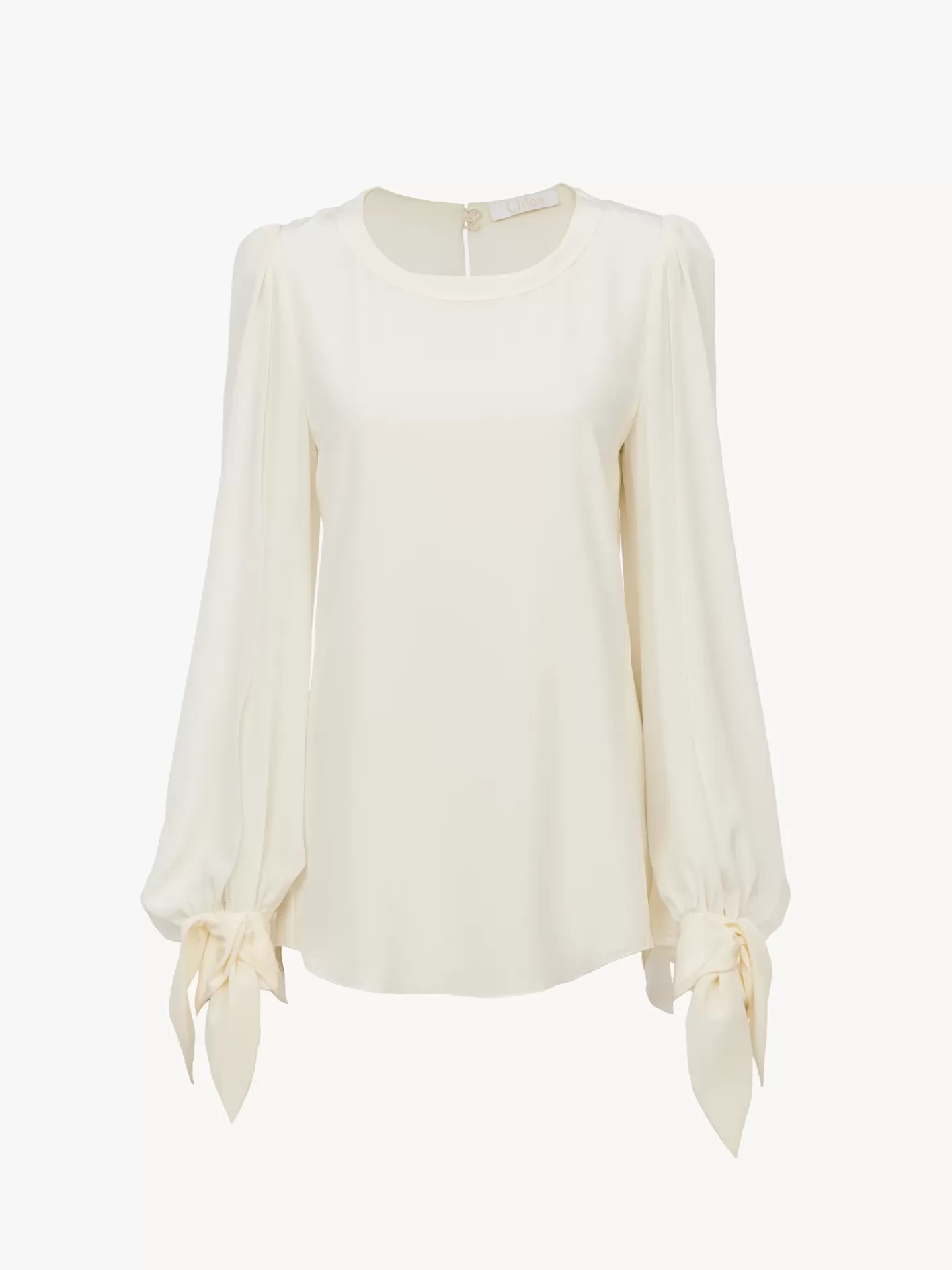 Fashion Chloé Knot-Detail Top