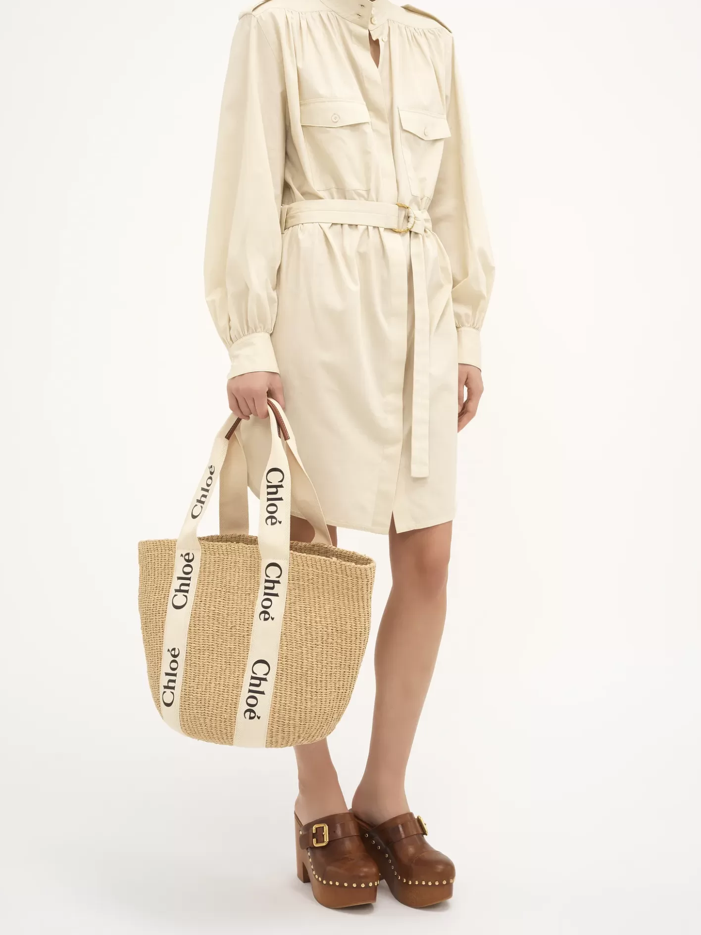 Discount Chloé Large Woody Basket