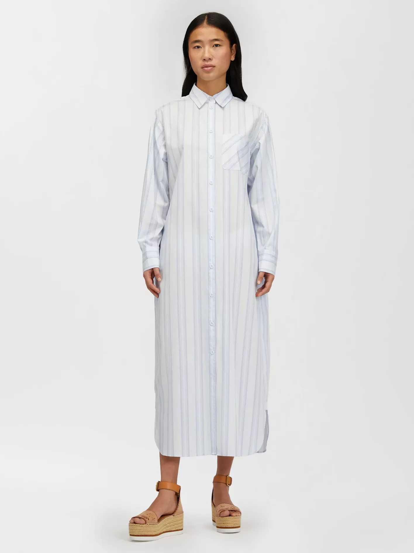 Best Chloé Long Boyfriend Shirt Dress