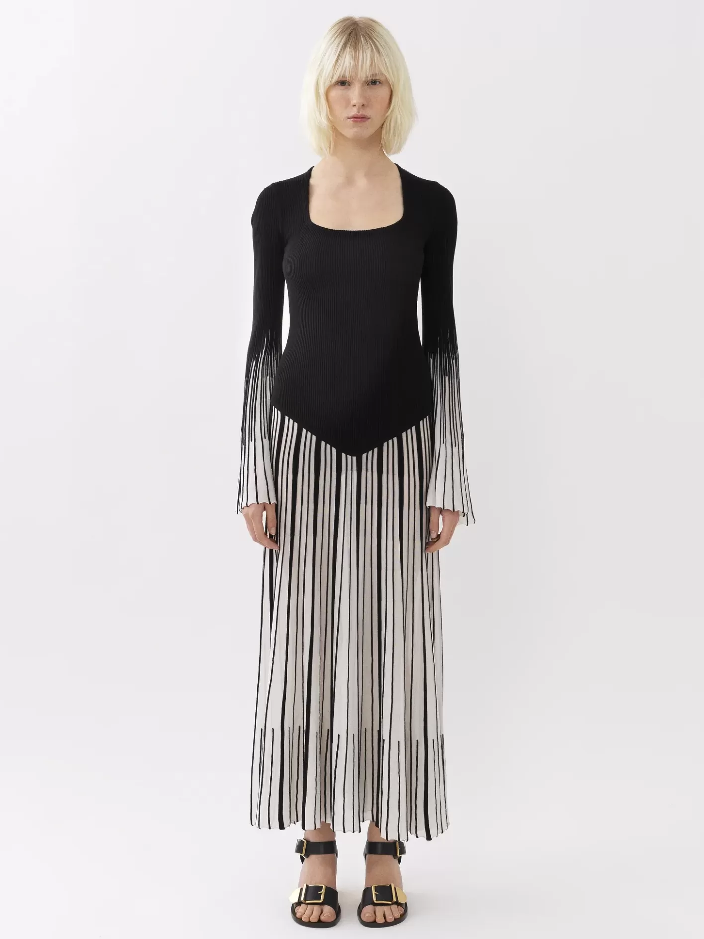 Best Chloé Long Flared Dress