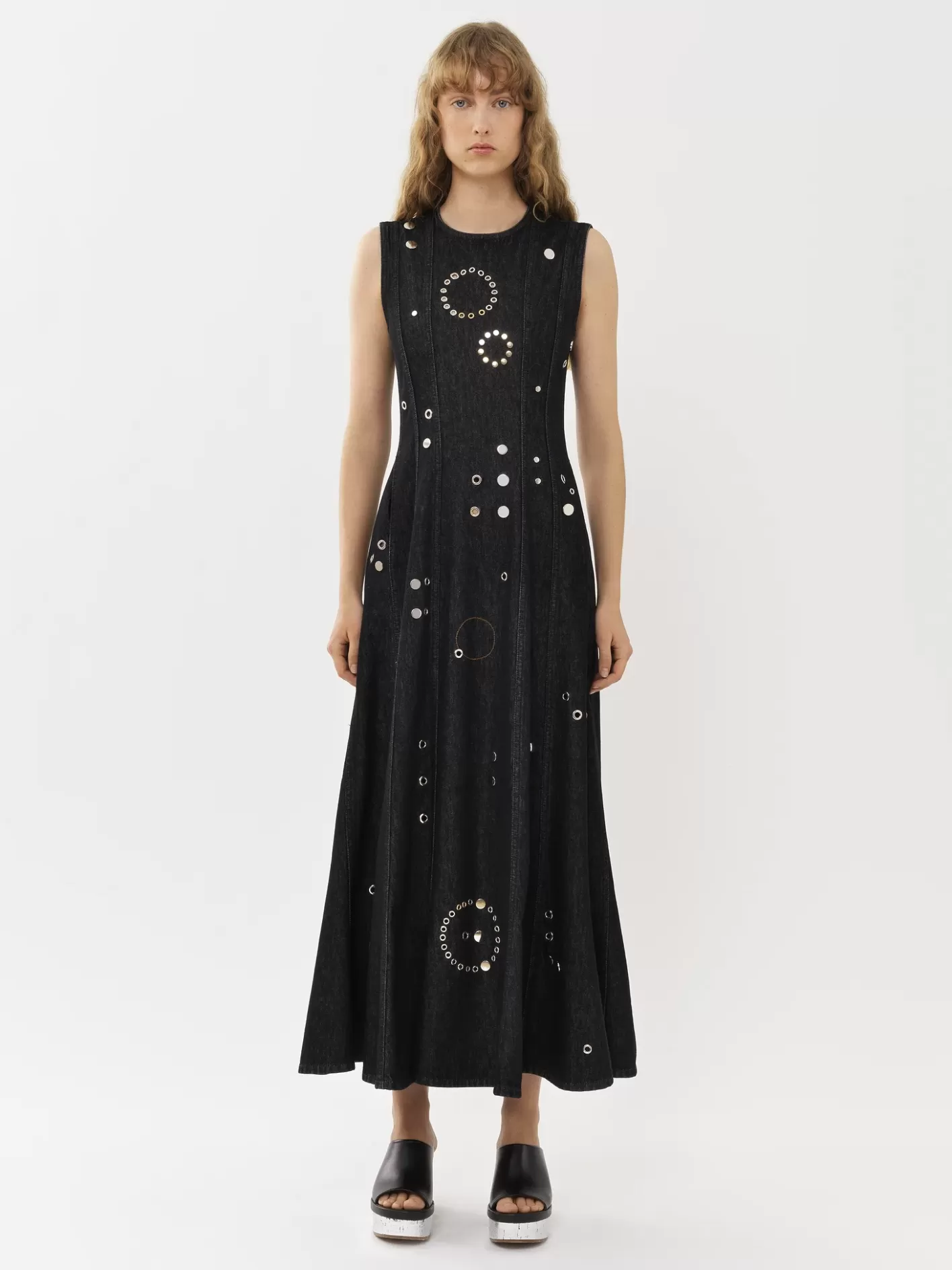 Best Sale Chloé Long Sleeveless Dress