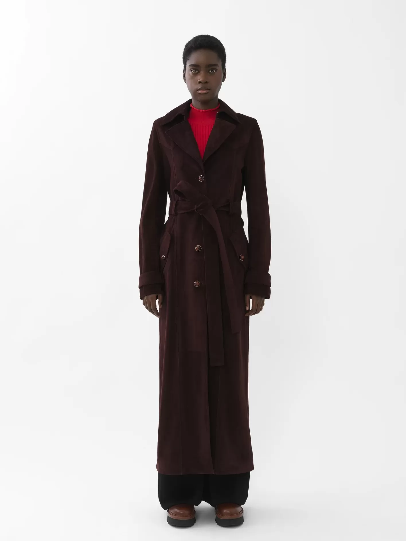 Best Sale Chloé Long Trench Coat