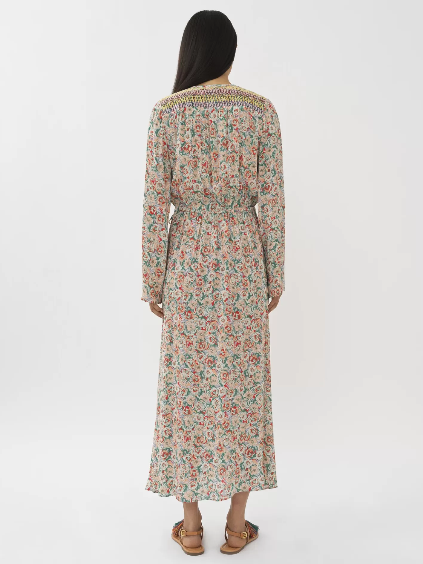 New Chloé Long Wrap Dress