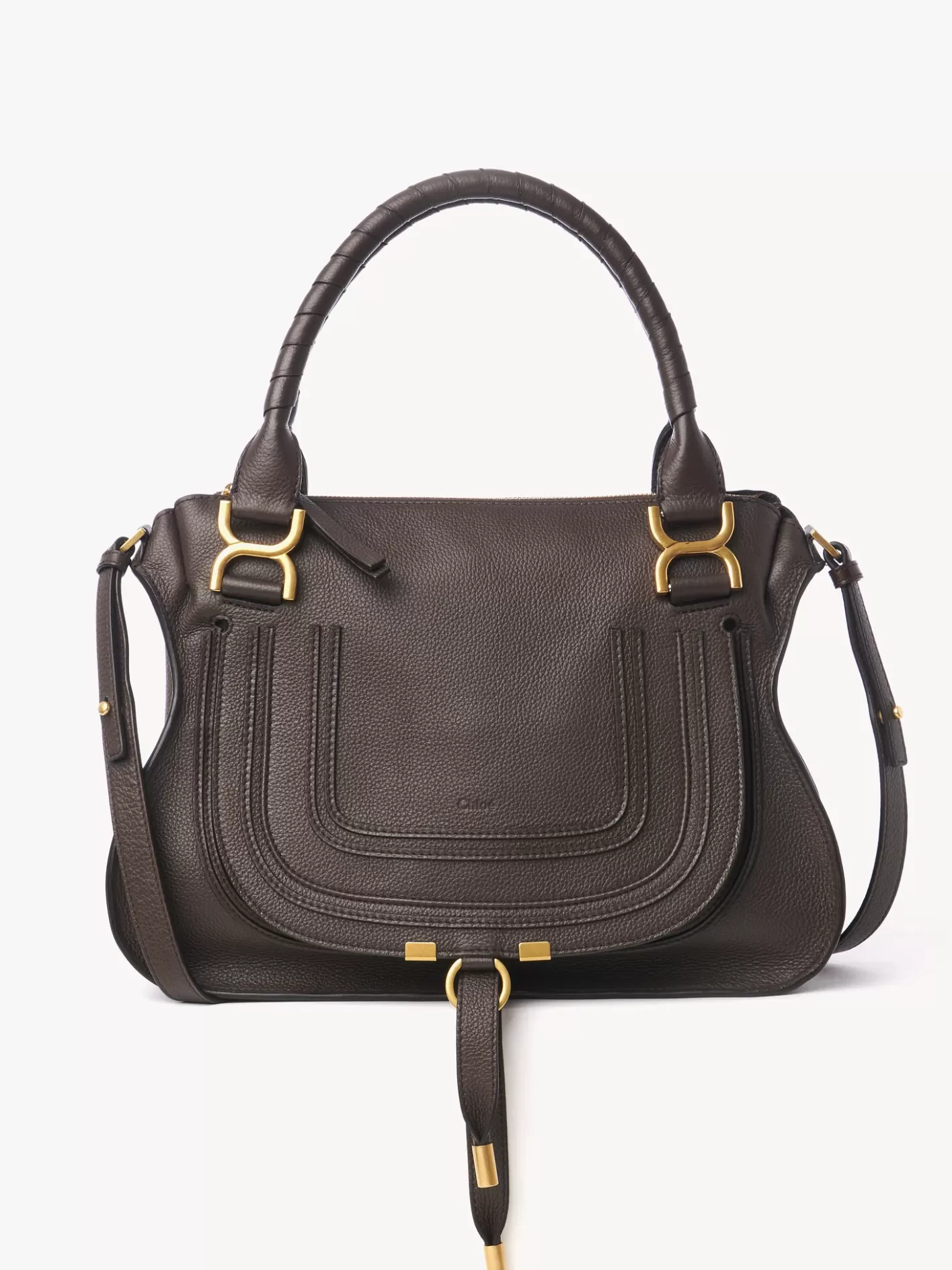 Shop Chloé Marcie Double Carry Bag