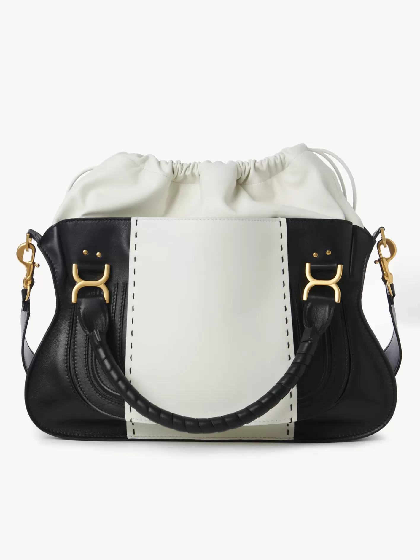 Shop Chloé Marcie Large Double Carry Bag