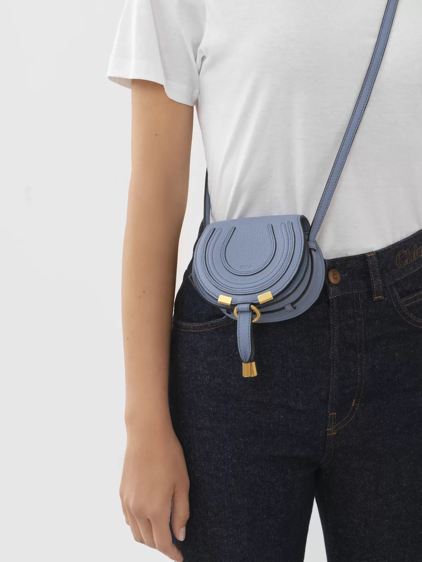 Outlet Chloé Marcie Nano Saddle Bag