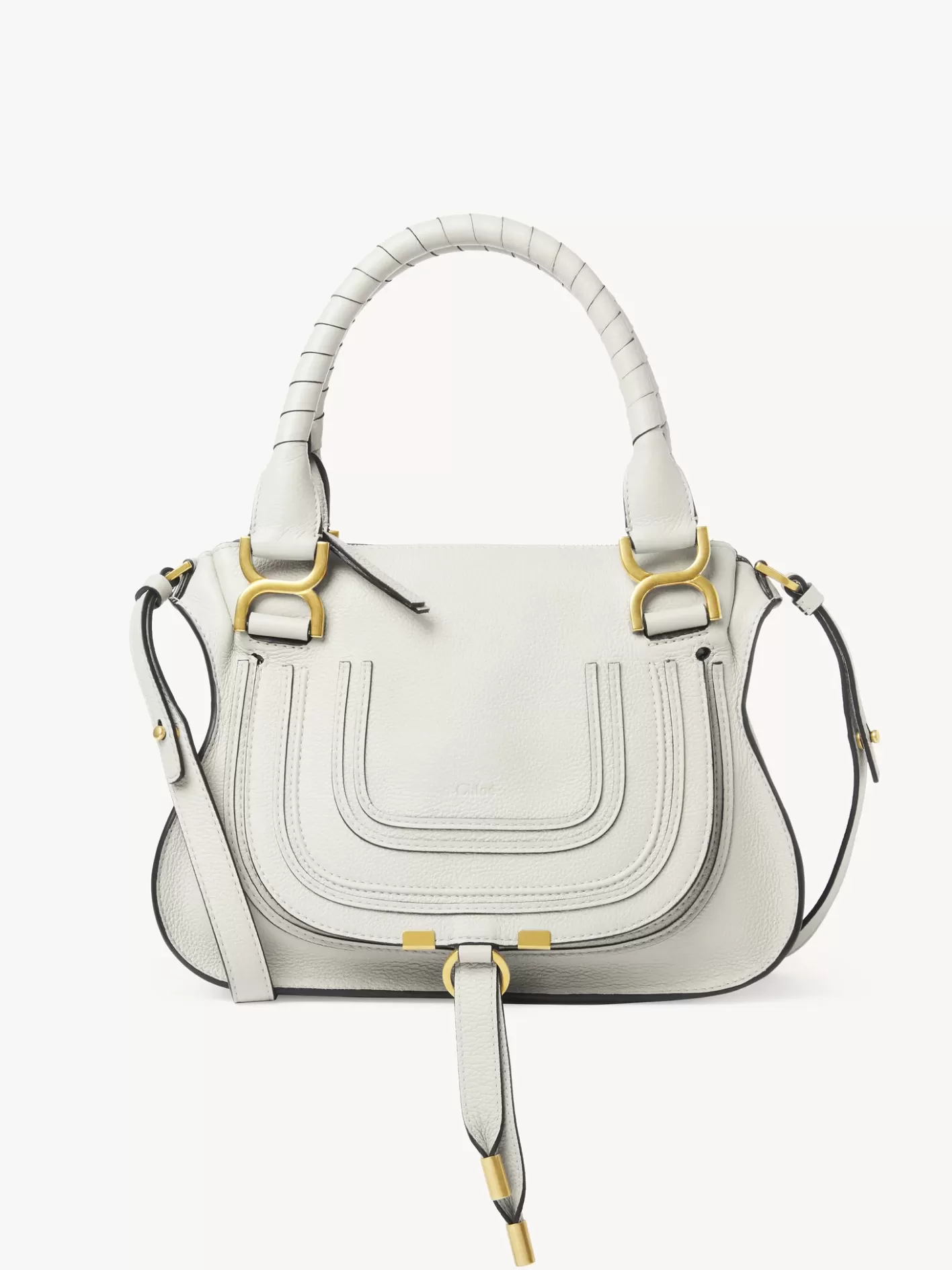 Shop Chloé Marcie Small Double Carry Bag