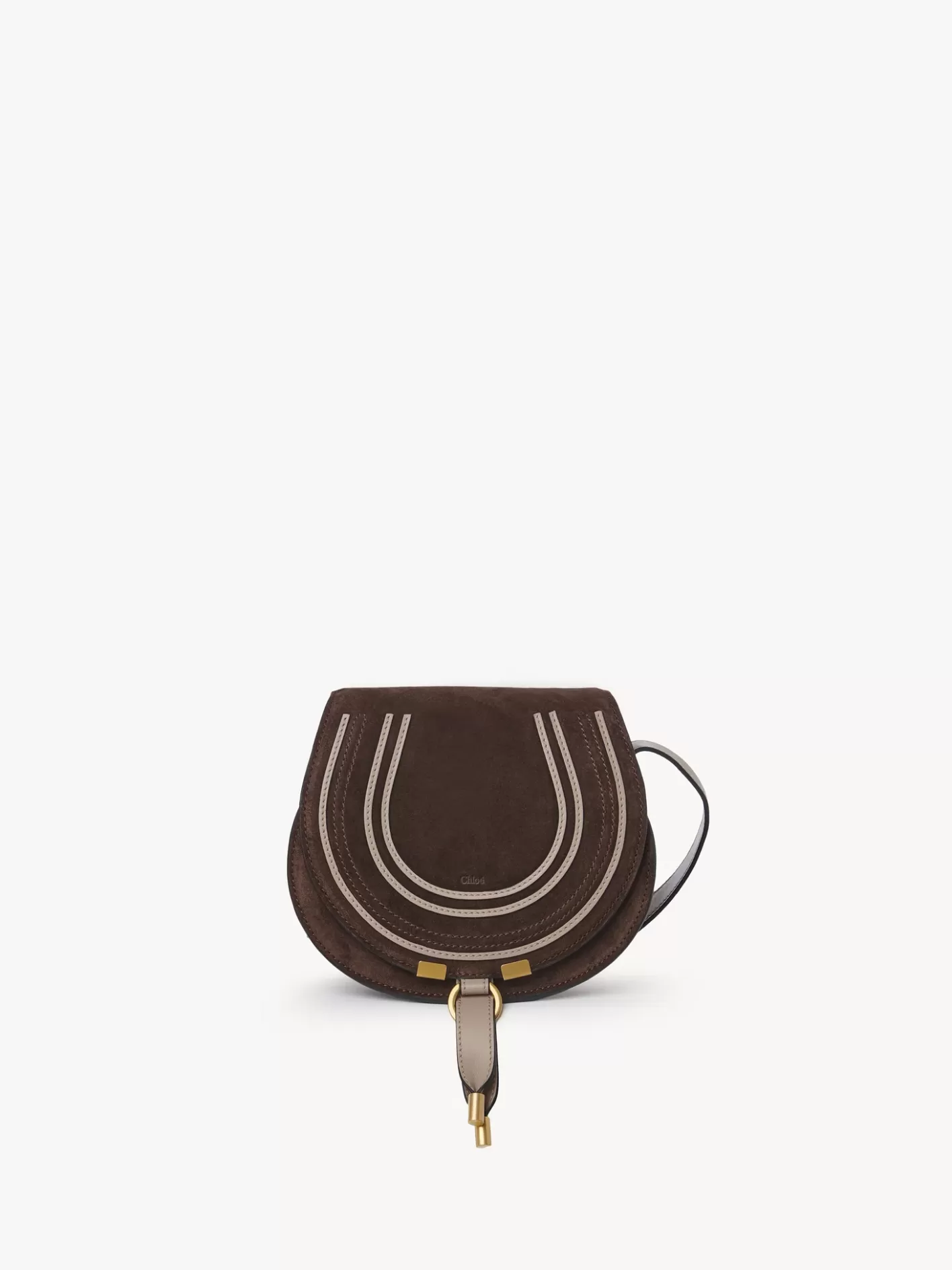 Shop Chloé Marcie Small Saddle Bag