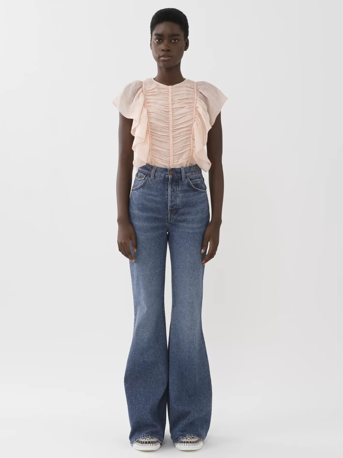 Outlet Chloé Merapi Flared Jeans