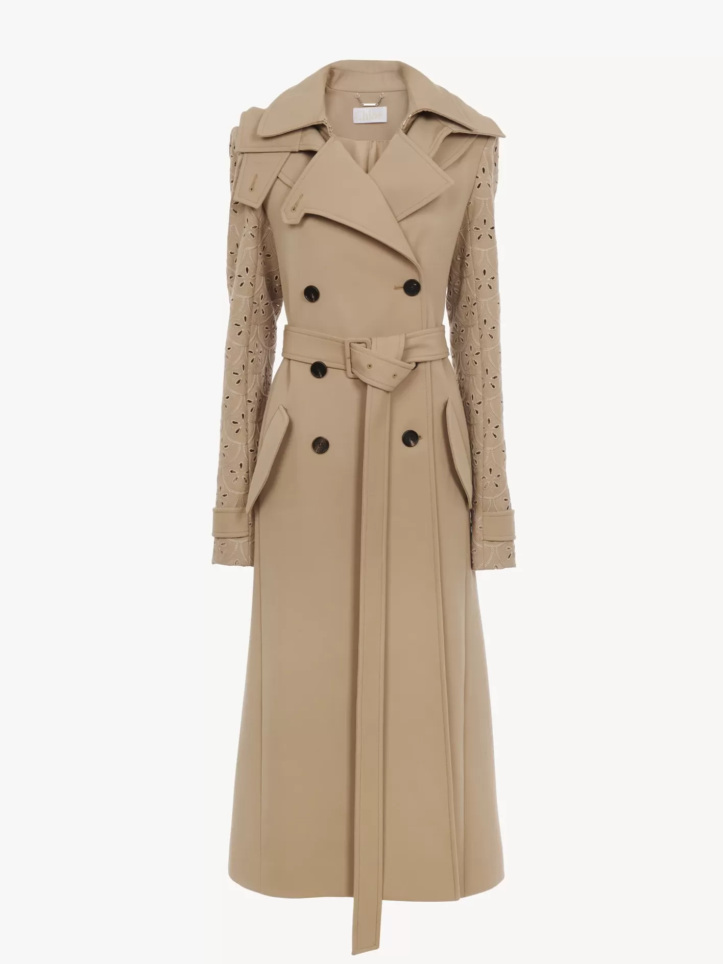 Best Sale Chloé Midi Trench Coat